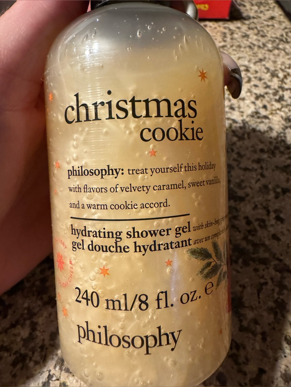 BNWT Philosophy Christmas Cookie Hydrating Shower Gel - Cream 8 fl oz